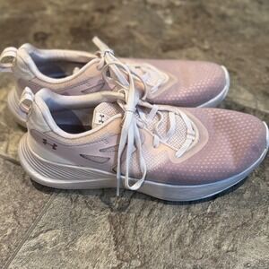 Under Armour Women's Charged Breathe Running Shoes Pink‎ Size 8